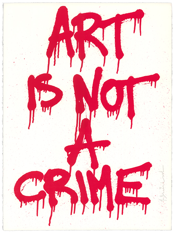 Art is Not A Crime