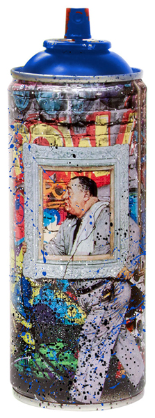 SPRAY CAN - WALL FRAME, 2020