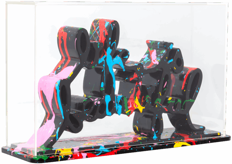 Life Is Beautiful - Dipped Black Splash