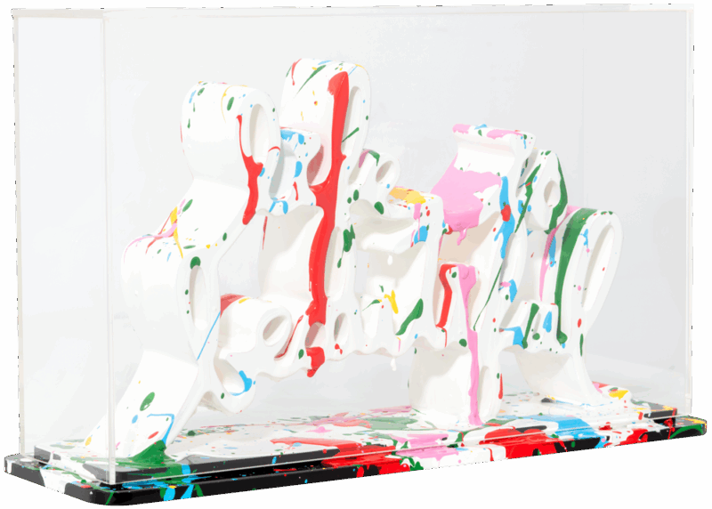 Life Is Beautiful - Dipped White Splash