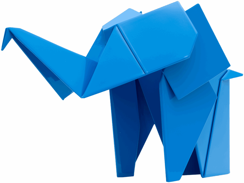 Imagiro Elephant Blue