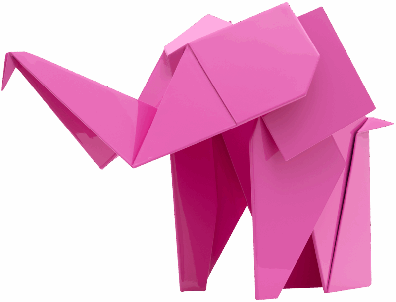 Imagiro Elephant Pink