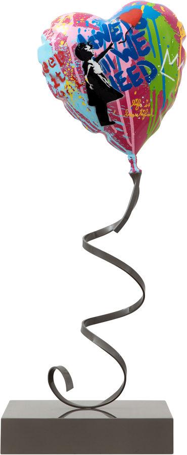 Flying Ballon Heart