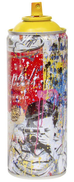 SPRAY CAN - SMILE [HALF], 2020